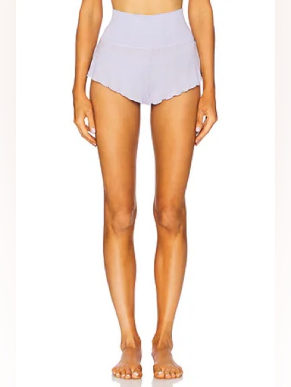 Negative Whipped Mini Short - Violet